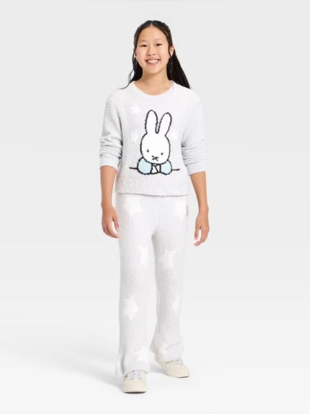 Miffy Cozy Collection Star Boucle Sweatpants Size Medium 8